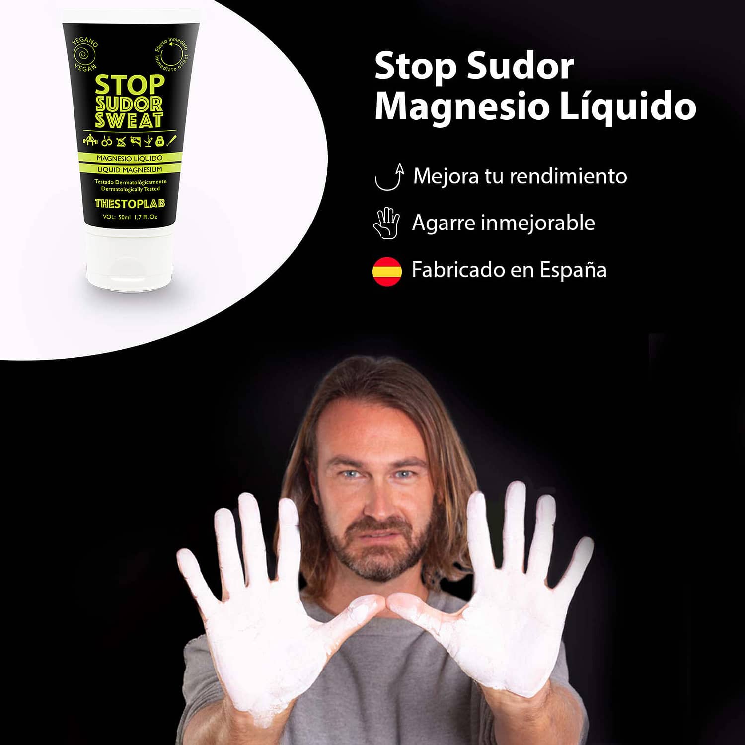 THE STOP LAB STOP SUDOR MAGNESIO LÍQUIDO ES M