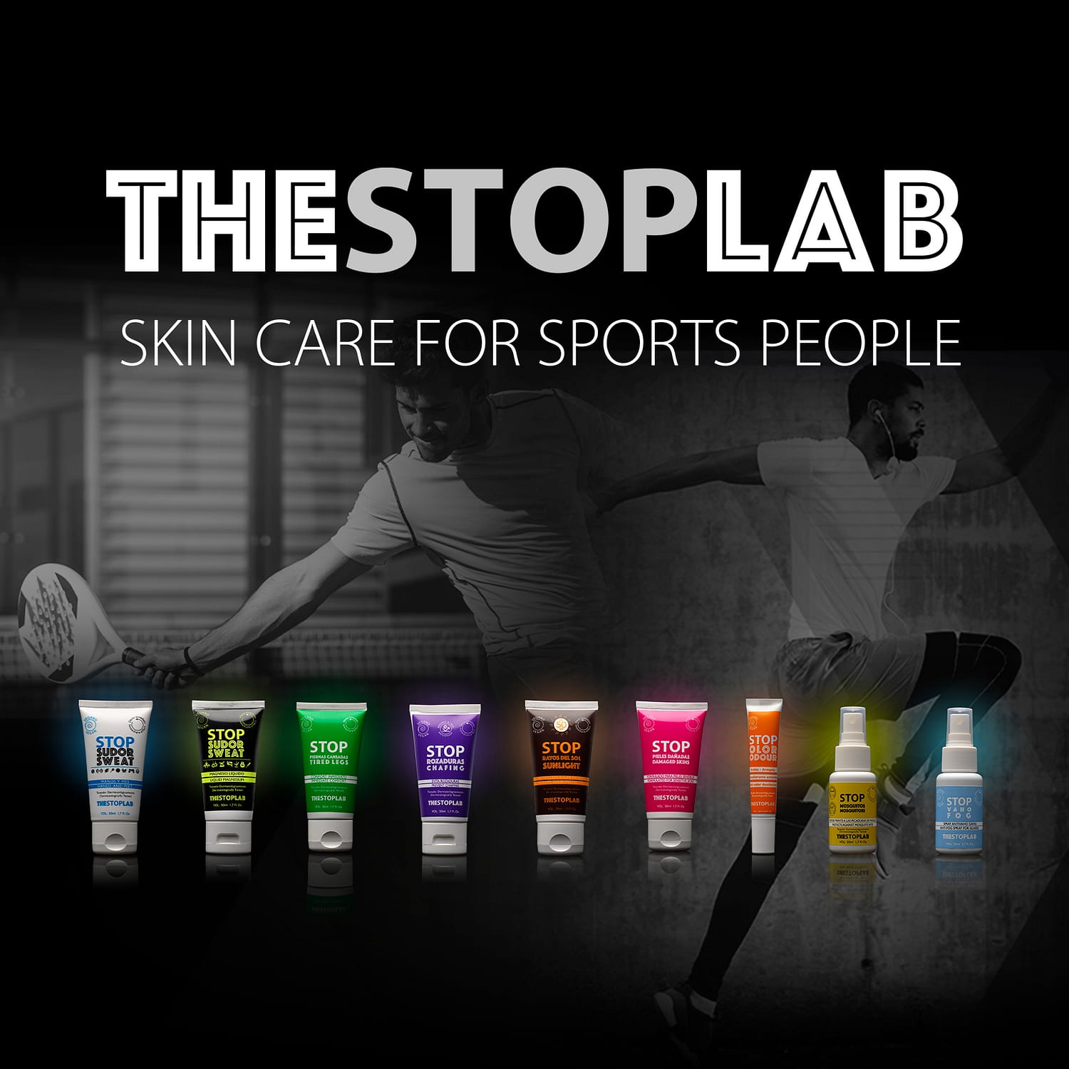 THESTOPLAB SKIN CARE FOR SPORTS PEOPLE